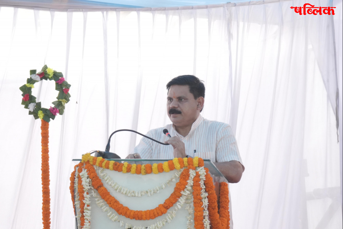 cabinet minister satiosh chandra dubey visit chhattisgarh