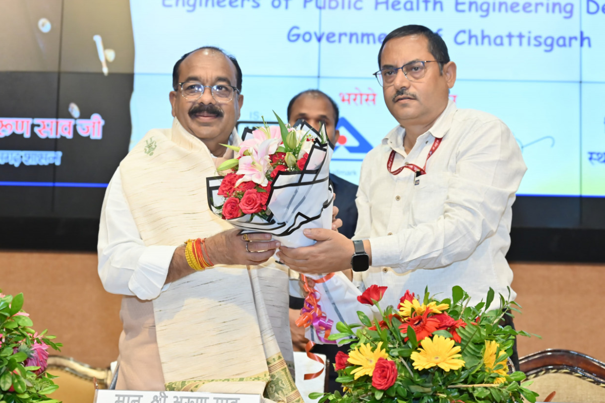 Arun Sao PHE engineers training