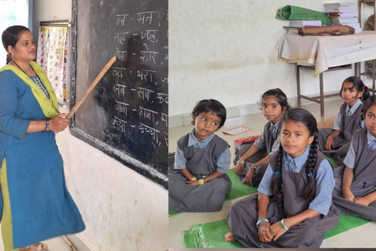 Majhipara school teacher news