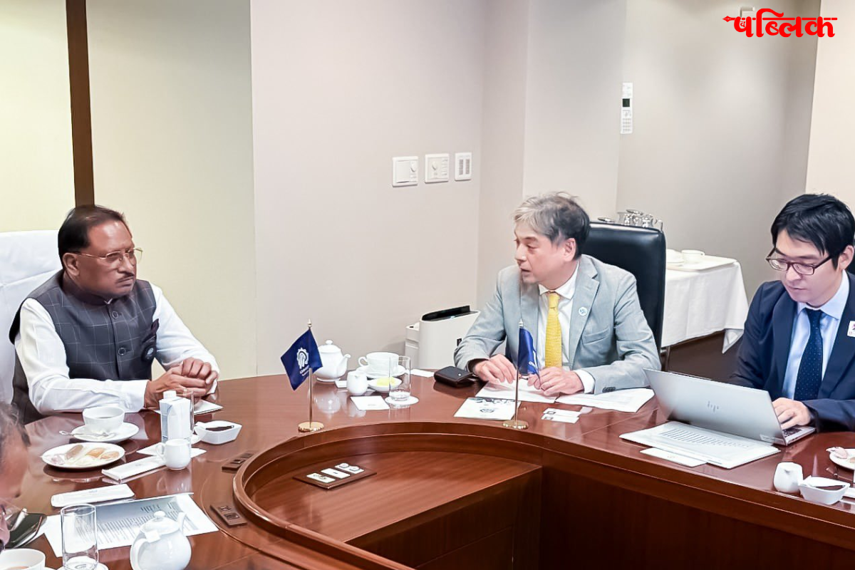 Vishnu Dev Sai JETRO meeting Tokyo