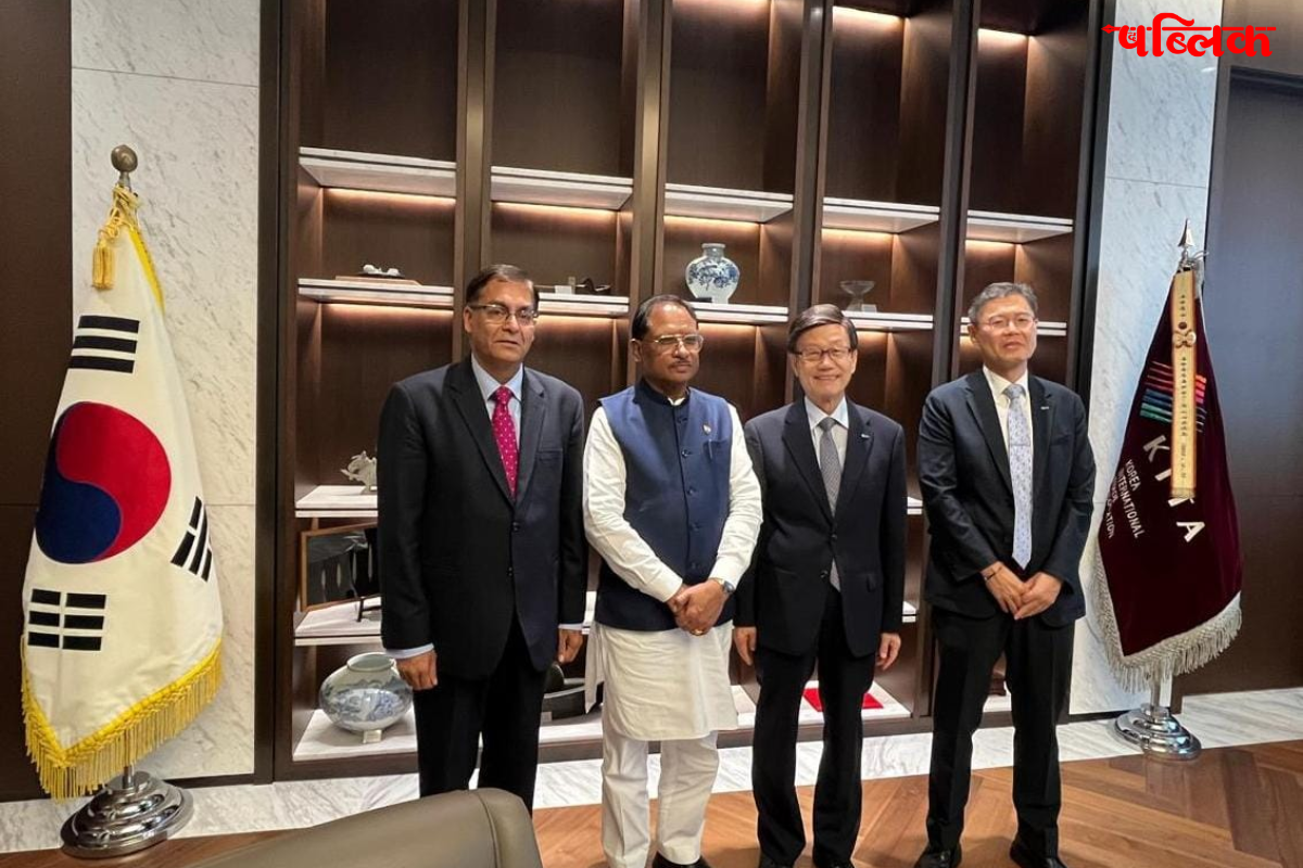 Vishnu Dev Sai South Korea meeting