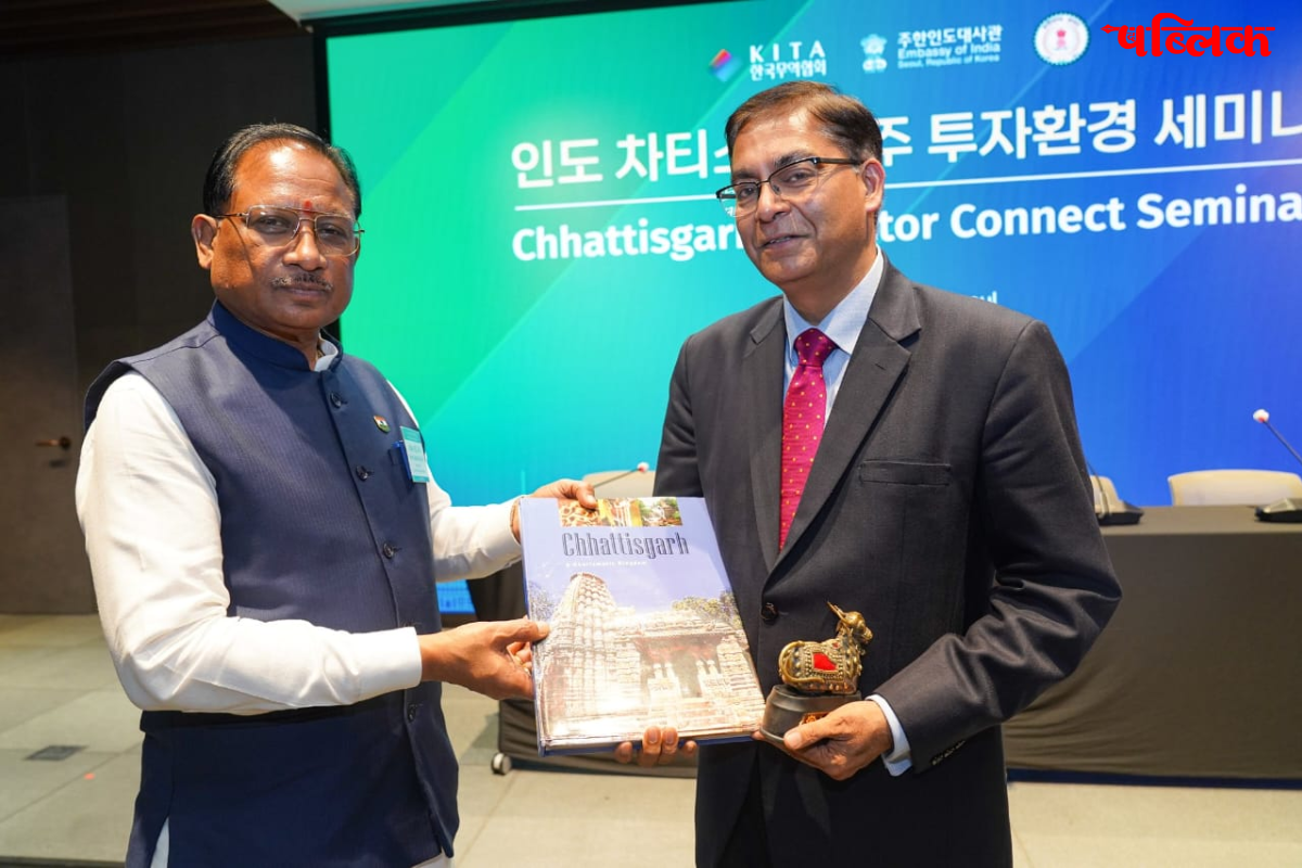 Vishnu Dev Sai Seoul Investor Connect