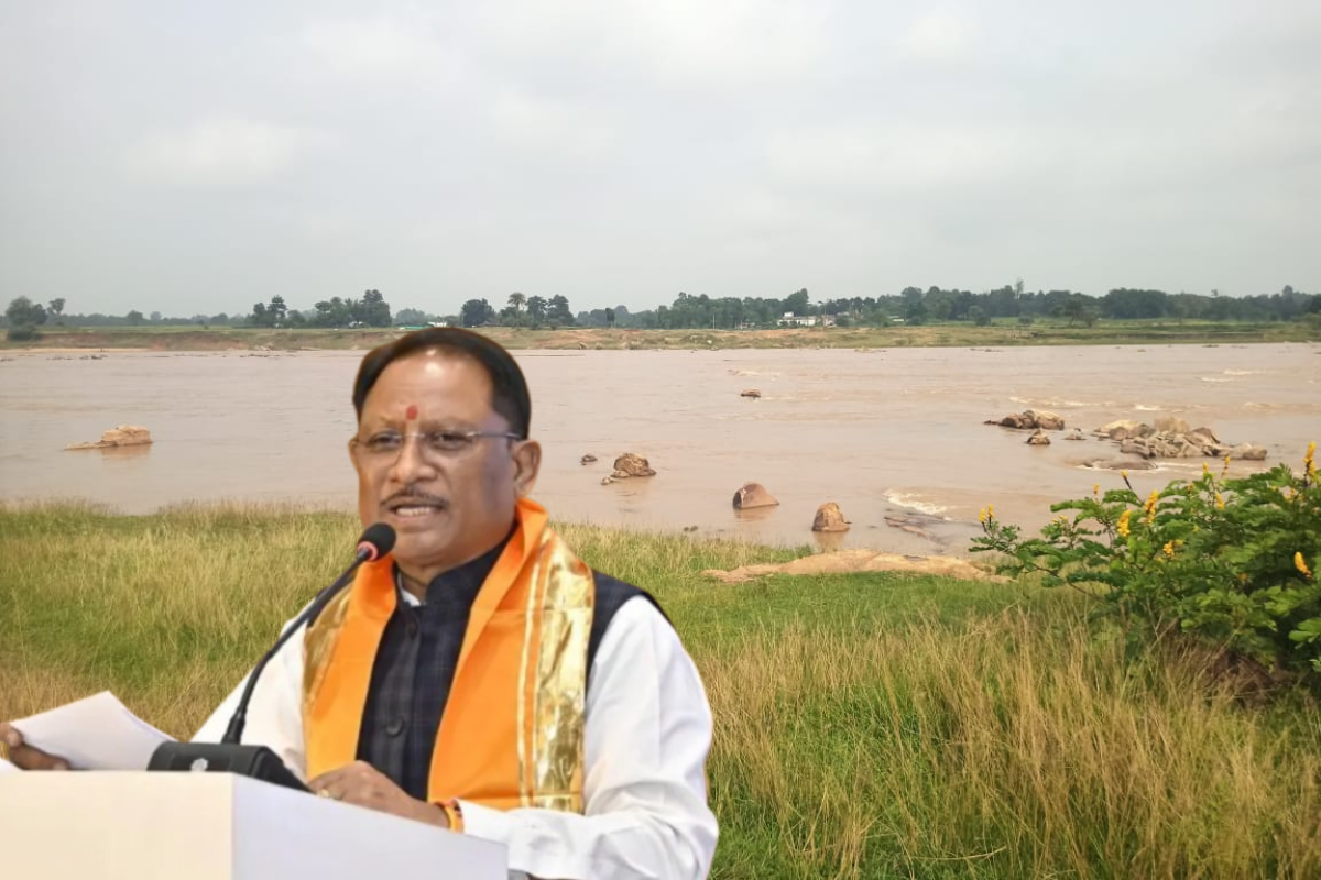 Jashpur Eb River bridge construction