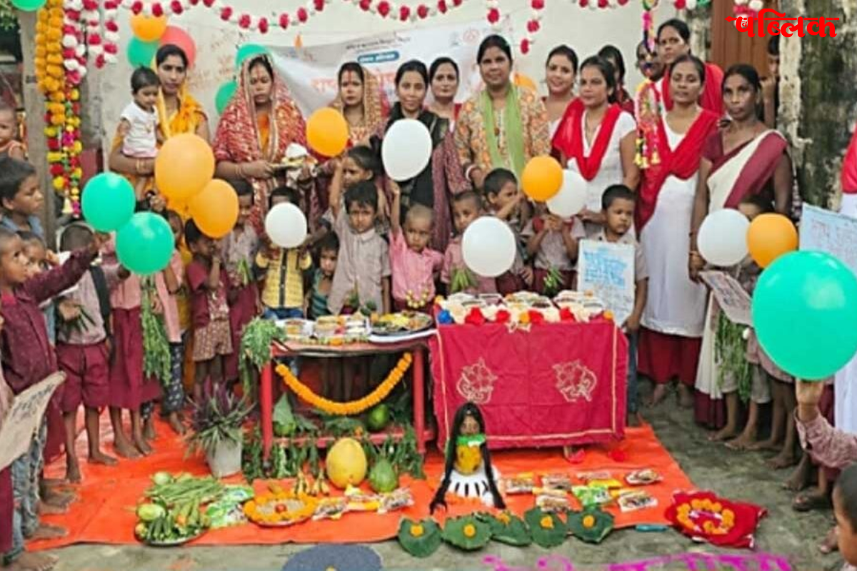 Poshan Maah activities Chhattisgarh