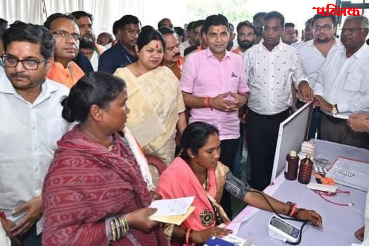 Shramik health camp Sarangarh Bilaigarh