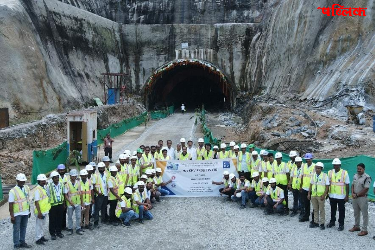 Raipur Visakhapatnam corridor tunnel