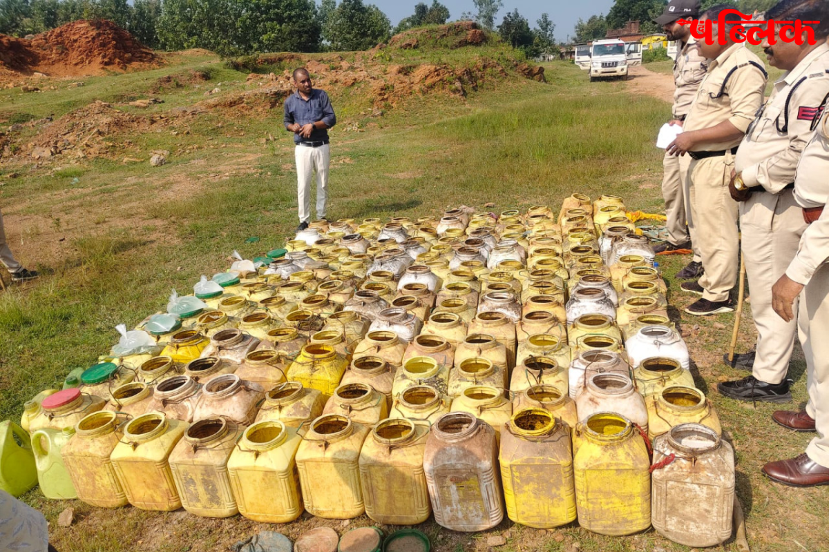 Mungeli excise department action