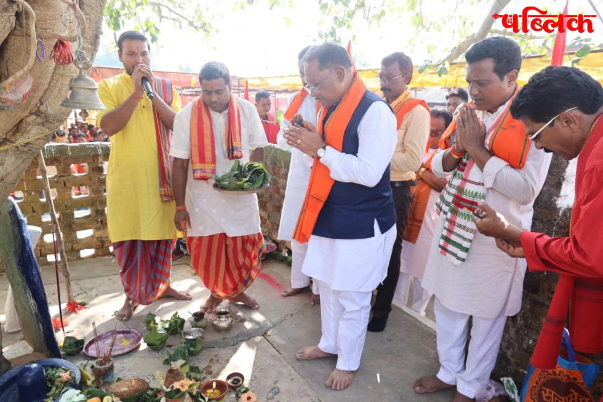 Vishnu Deo Sai Diwali celebration