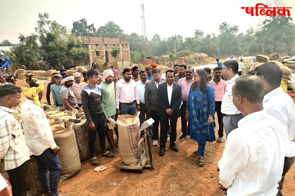 PS Elma inspection Mohla Manpur