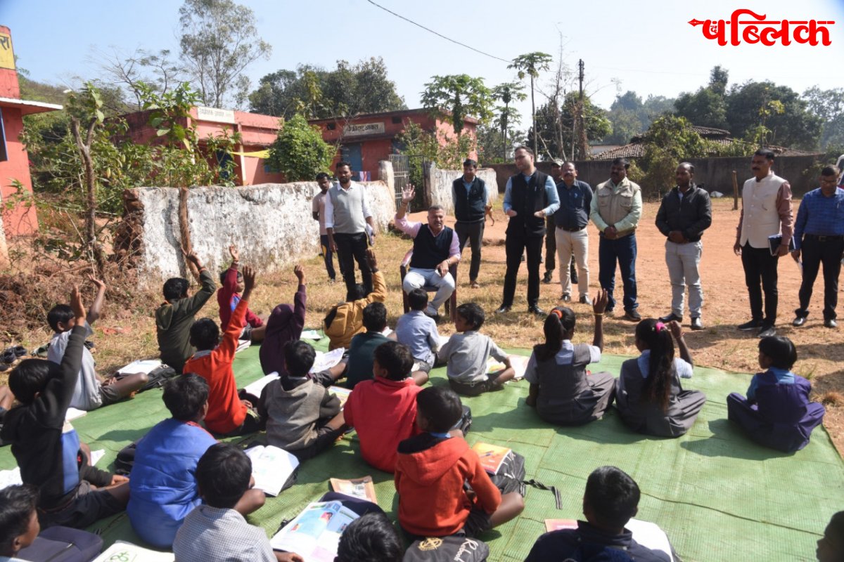 Anganwadi inspection Chhattisgarh