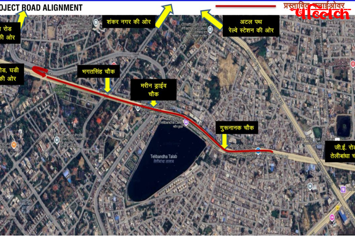 Raipur flyover project