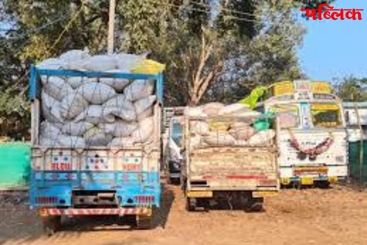 Illegal Paddy Seized Chhattisgarh