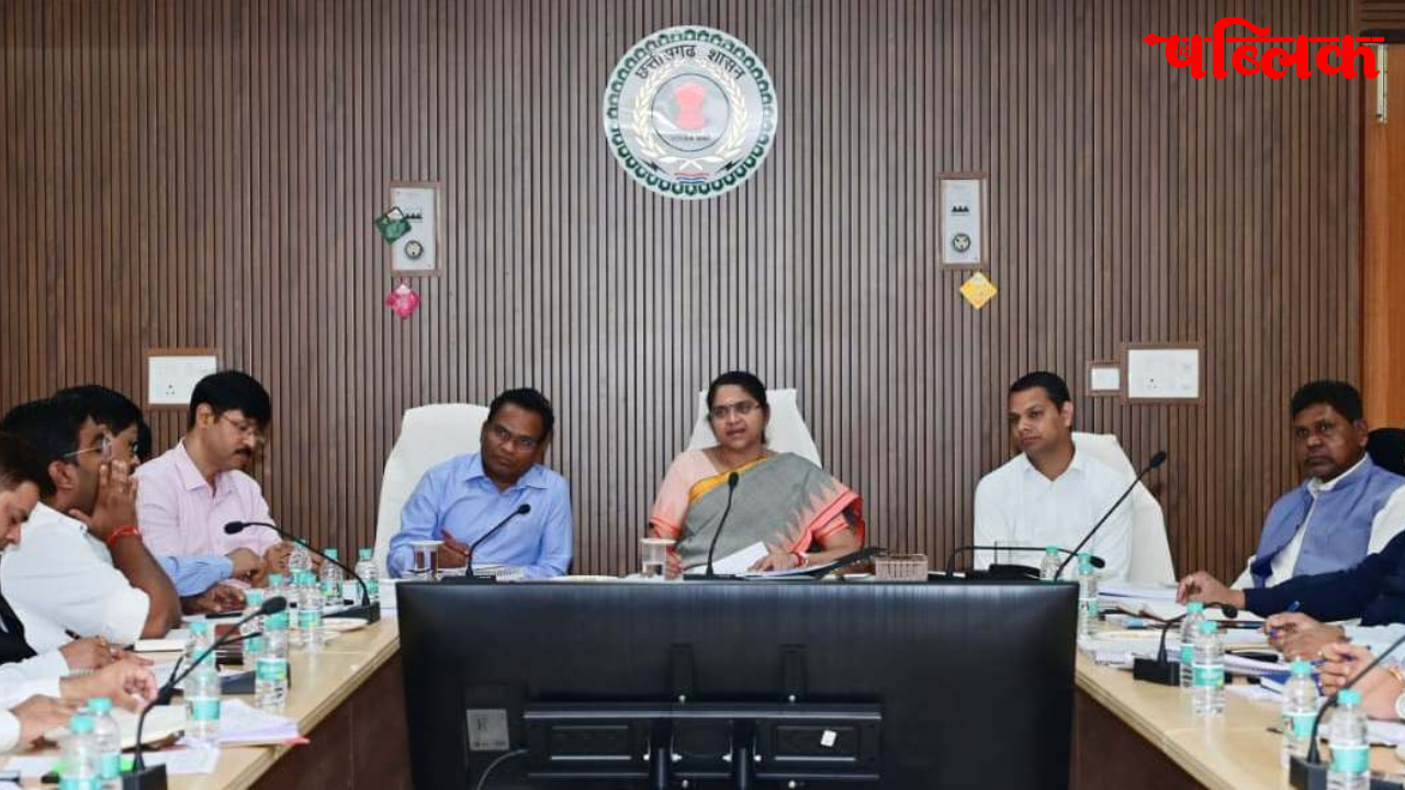 Chhattisgarh excise department review meeting